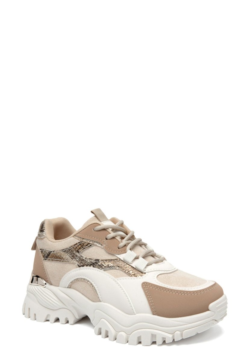 Baskets beiges Mia à lacets - RIVE GAUCHE