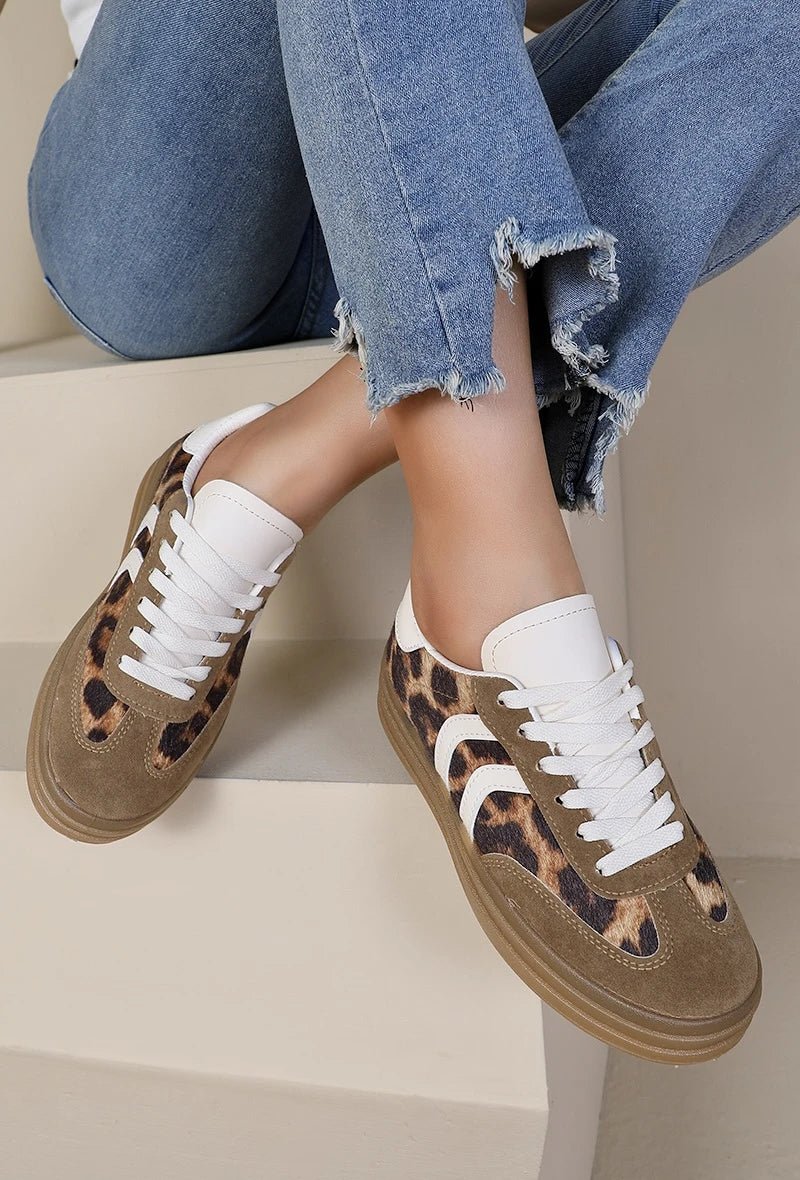 Baskets compensées à lacets tendance - RIVE GAUCHE