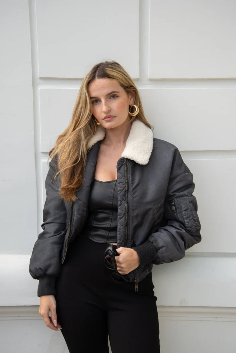 Blouson aviateur vintage - RIVE GAUCHE