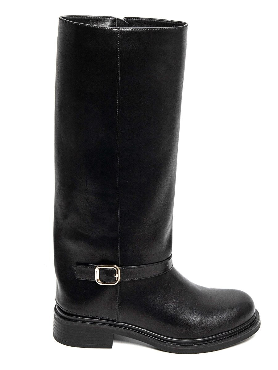 Bottes cavalières noires Sophia - RIVE GAUCHE