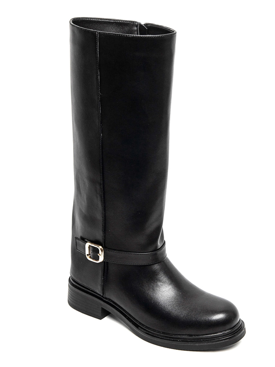 Bottes cavalières noires Sophia - RIVE GAUCHE