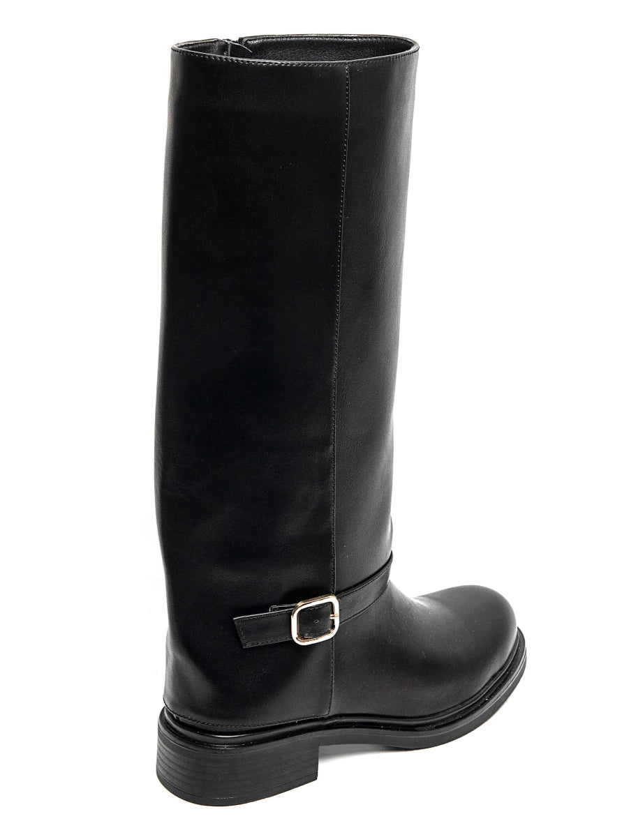 Bottes cavalières noires Sophia - RIVE GAUCHE