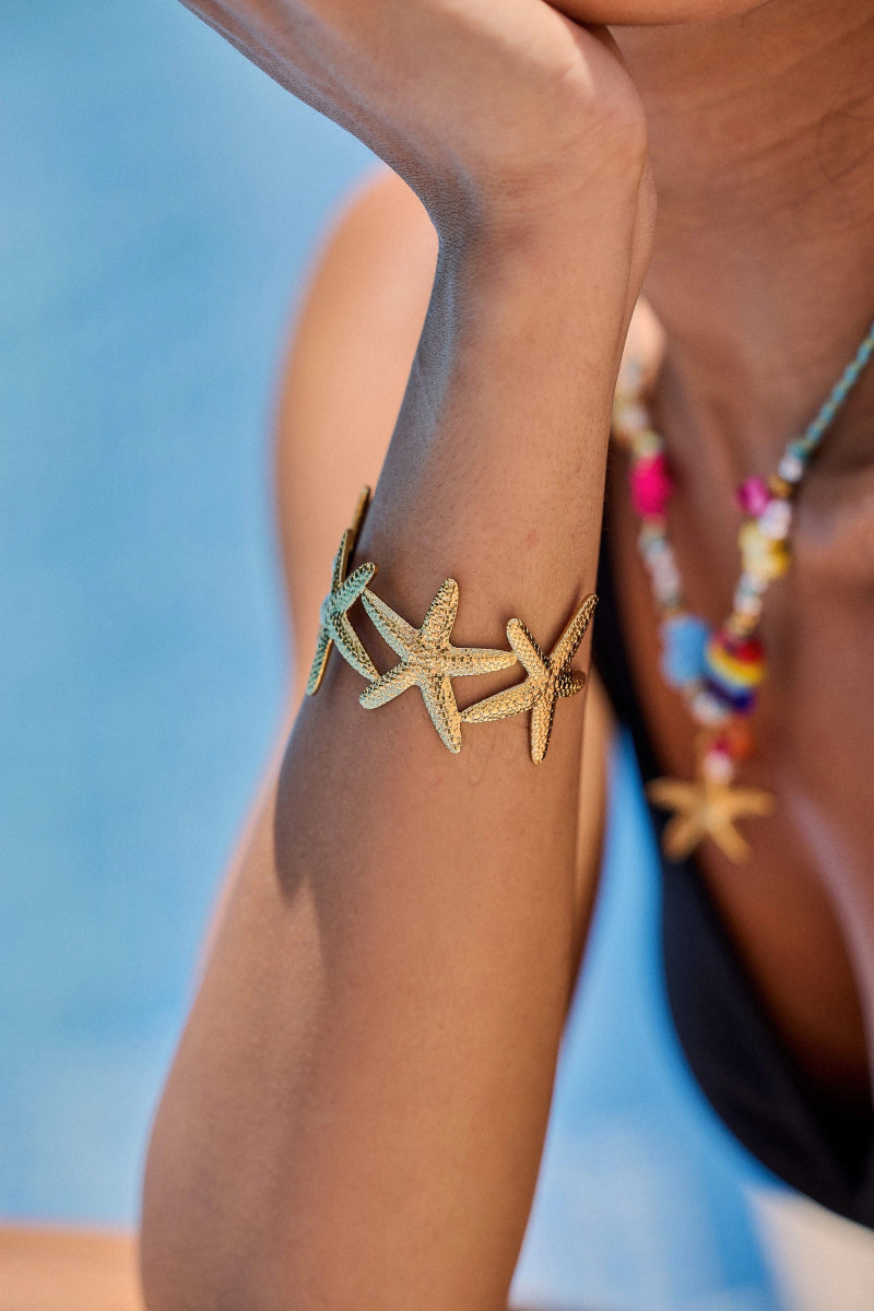 Bracelet Étoile de Mer Ajustable – Élégance Marine en Acier Inoxydable - RIVE GAUCHE