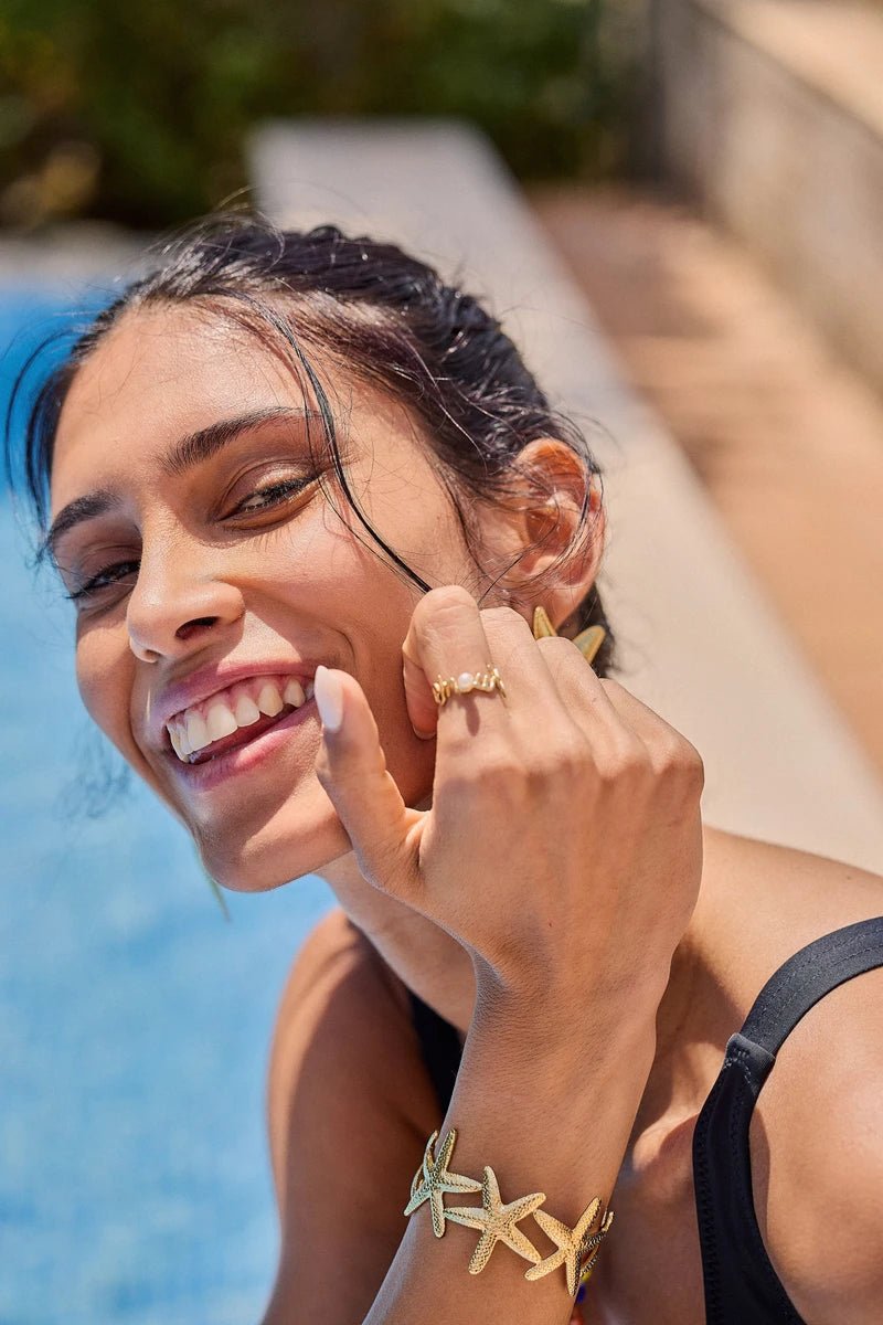 Bracelet Étoile de Mer Ajustable – Élégance Marine en Acier Inoxydable - RIVE GAUCHE