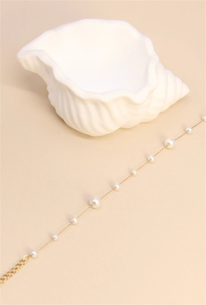 Bracelet Perles de Différentes Tailles – Harmonie Élégante en Acier Inoxydable - RIVE GAUCHE