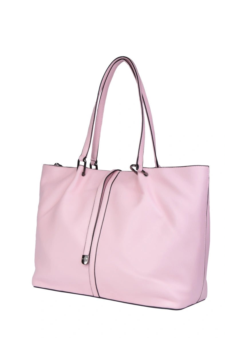 Cabas en similicuir rose - RIVE GAUCHE