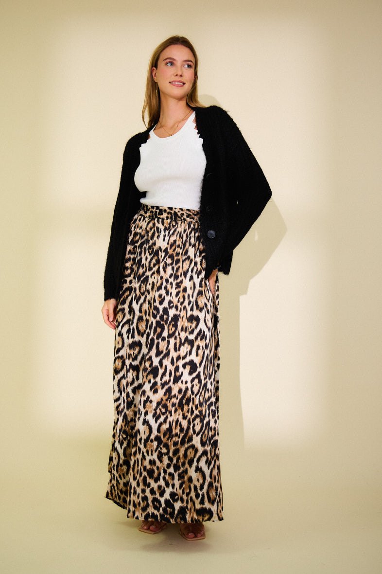 Cardigan noir en laine classique - RIVE GAUCHE