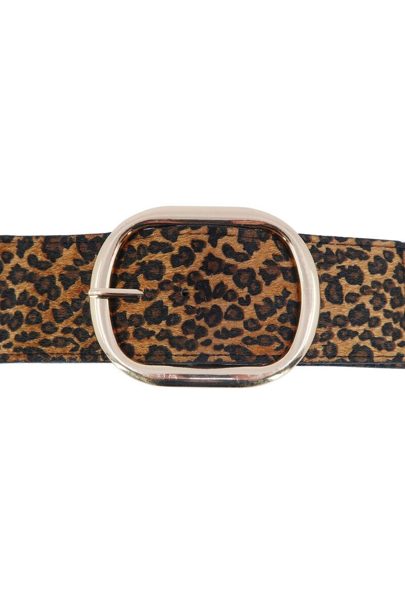 Ceinture élastique motif léopard - RIVE GAUCHE