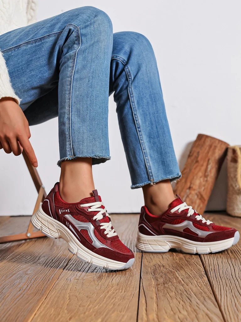 Chaussures baskets running bordeaux - RIVE GAUCHE