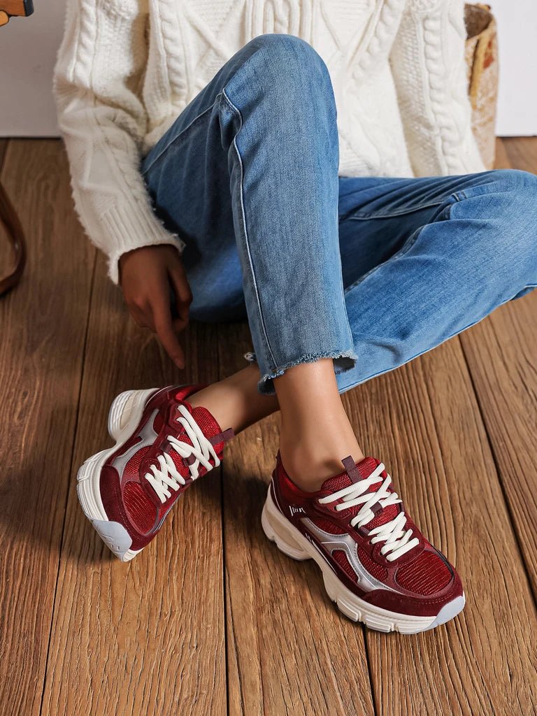 Chaussures baskets running bordeaux - RIVE GAUCHE