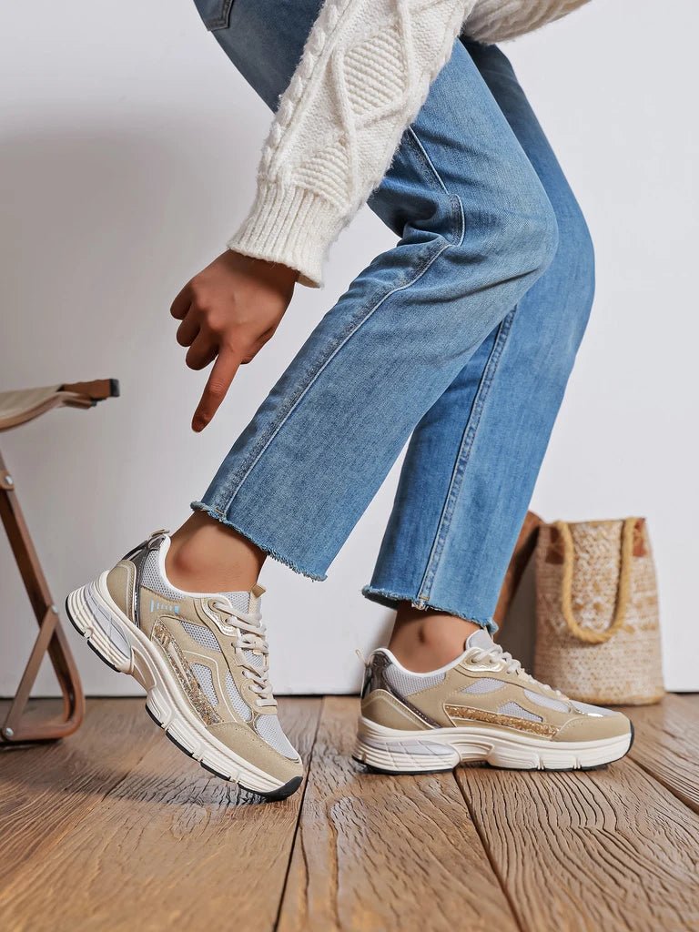 Chaussures baskets running écru - RIVE GAUCHE