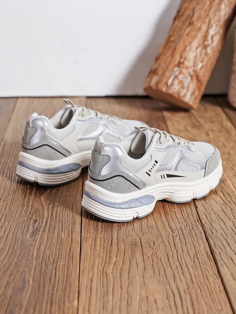 Chaussures baskets running grises - RIVE GAUCHE