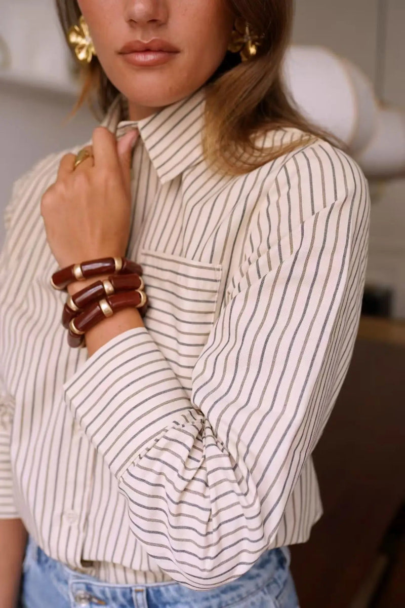 Chemise à rayures intemporelles - RIVE GAUCHE