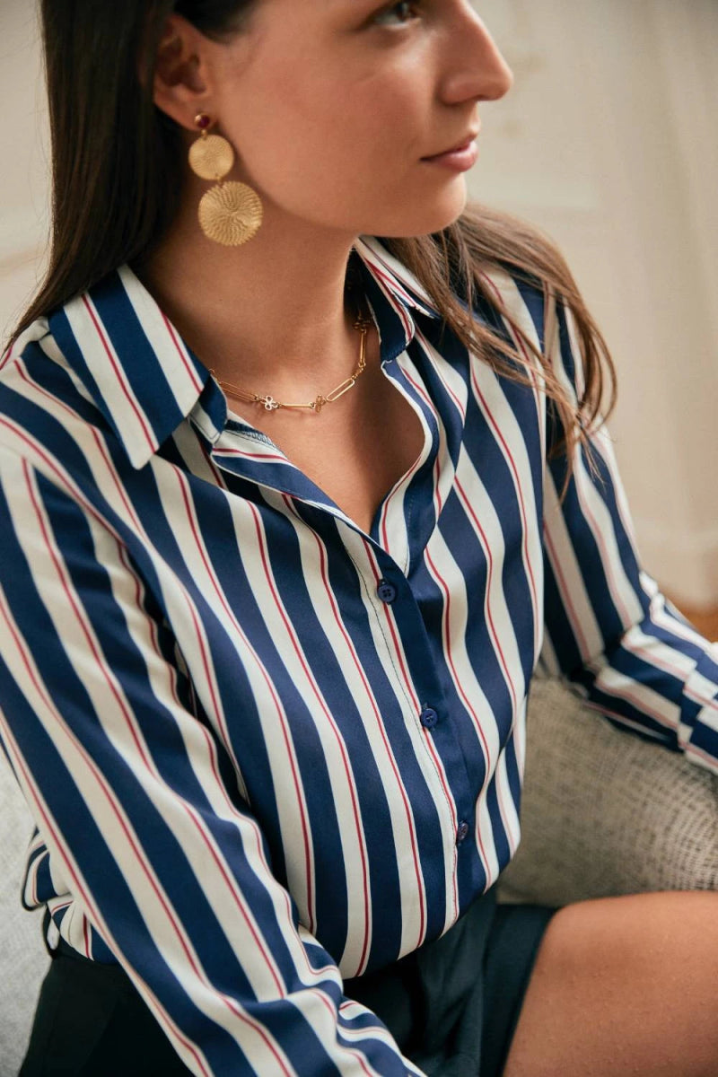Chemisier à Rayures - RIVE GAUCHE
