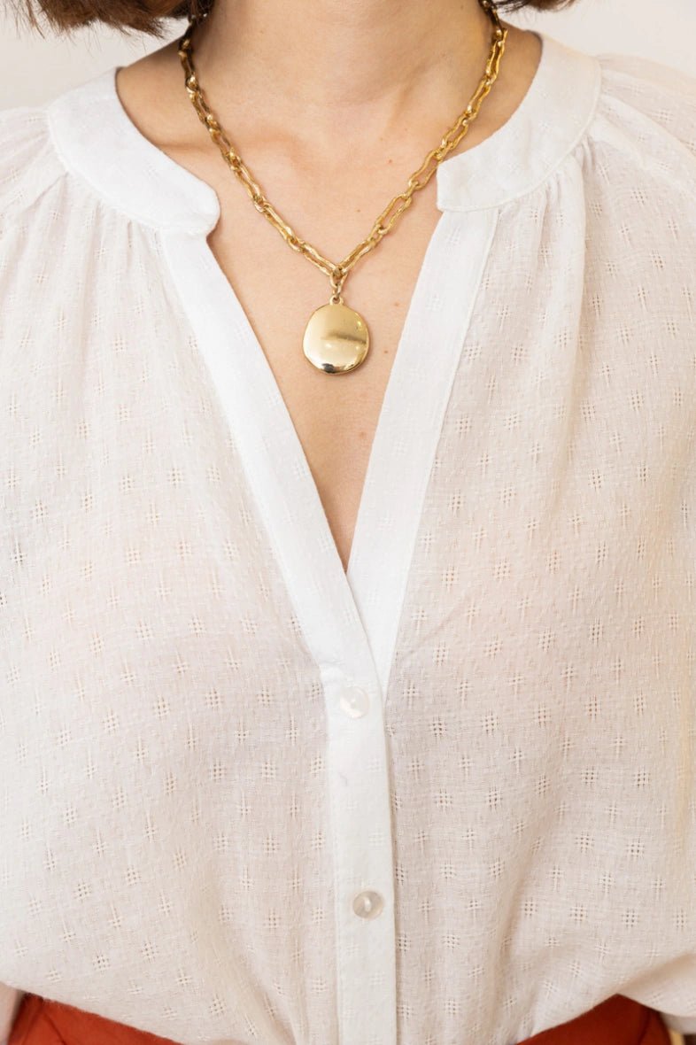 Chemisier en coton - RIVE GAUCHE