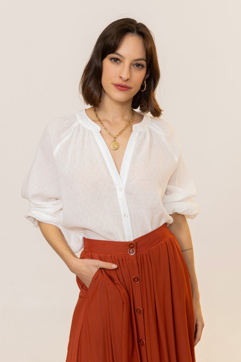 Chemisier en coton - RIVE GAUCHE