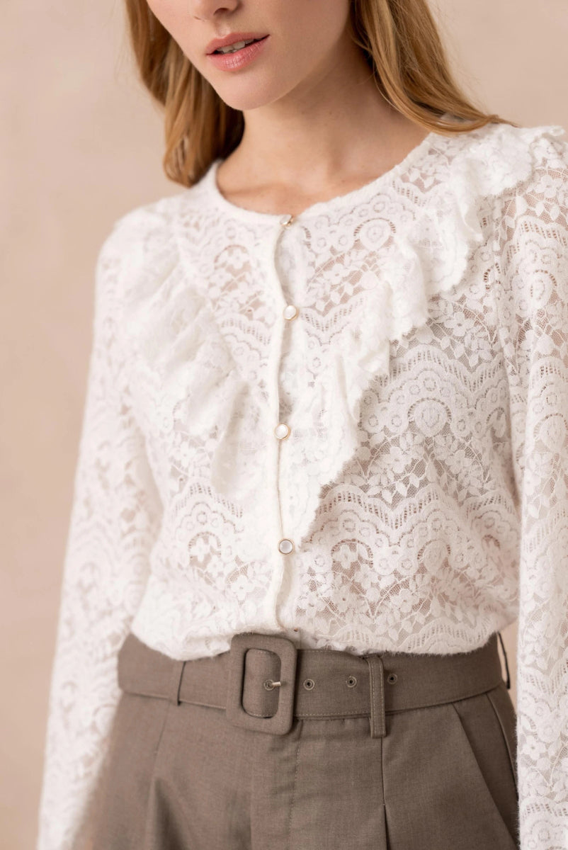 Chemisier en dentelle - RIVE GAUCHE