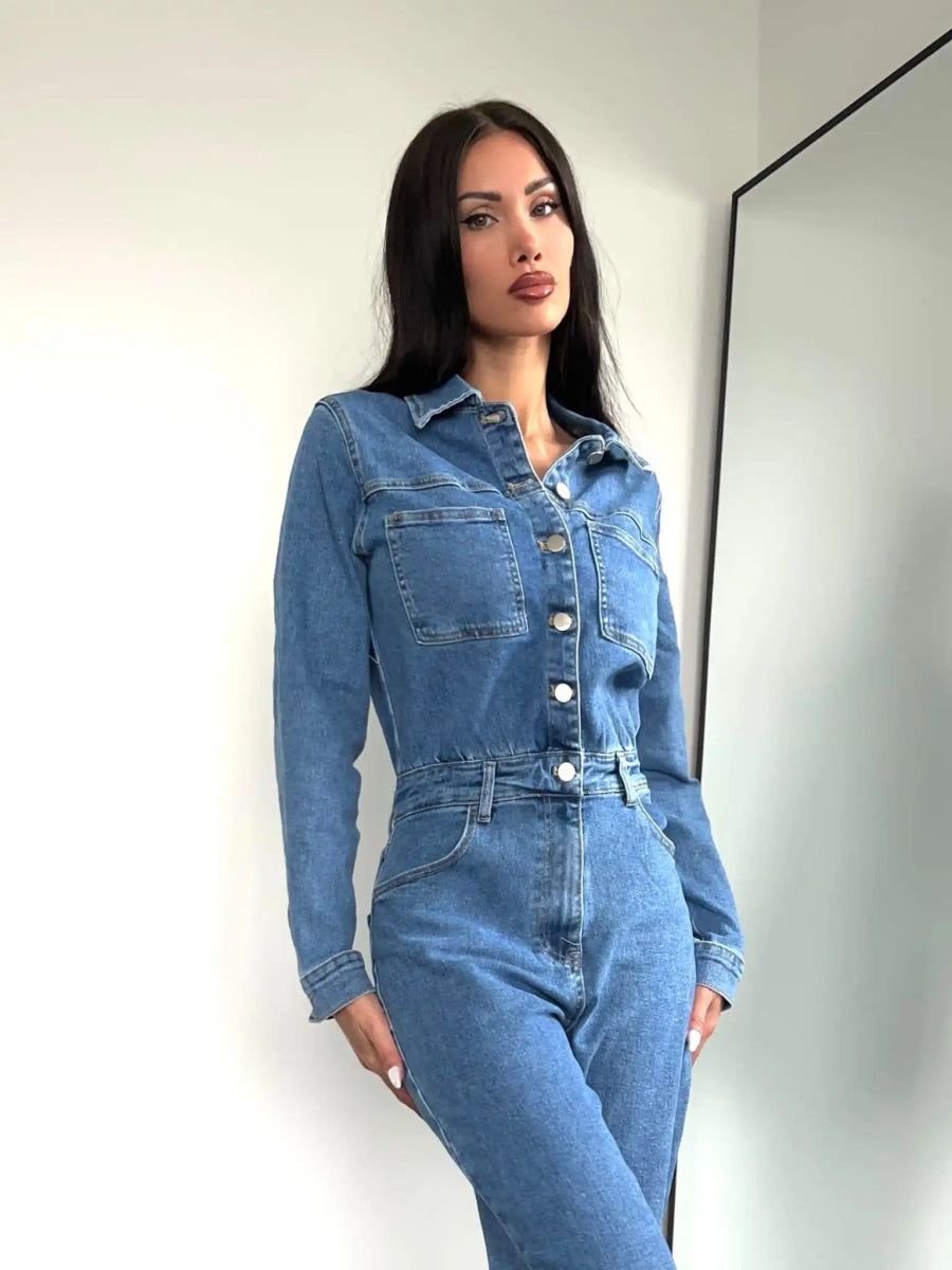 Combinaison denim - RIVE GAUCHE