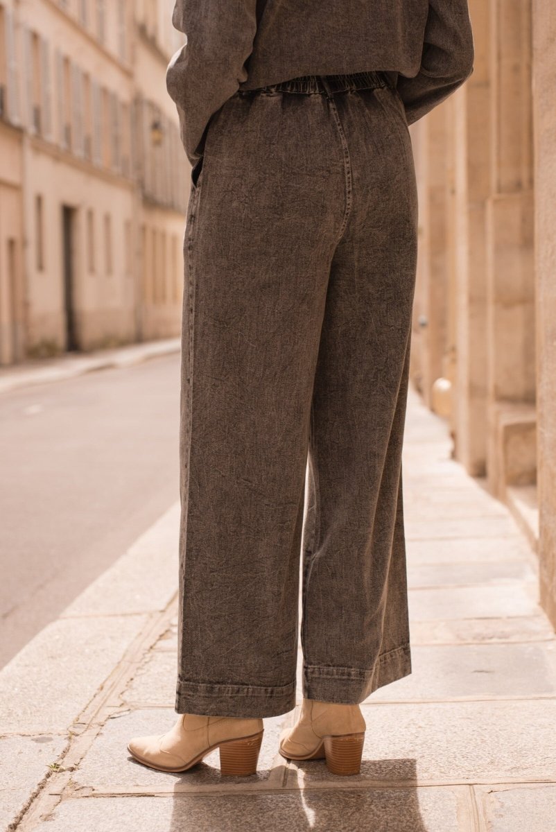 Ensemble denim oversize chemise & jeans - RIVE GAUCHE