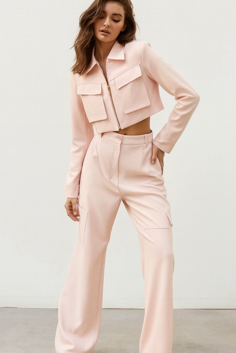 Ensemble veste et pantalon blush - RIVE GAUCHE