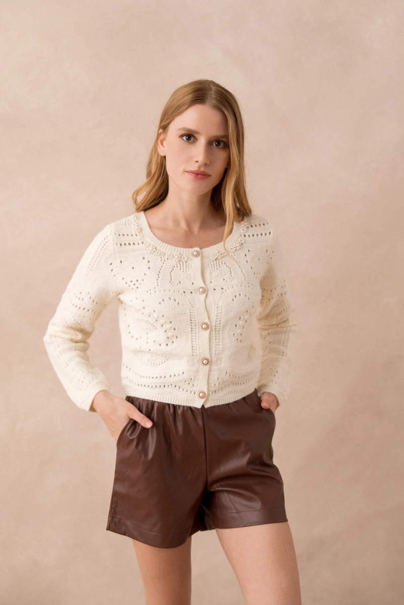 Gilet à strass - RIVE GAUCHE