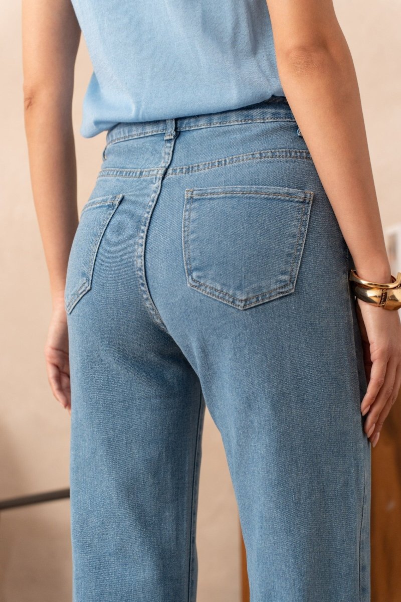 Jean large bleu clair - RIVE GAUCHE