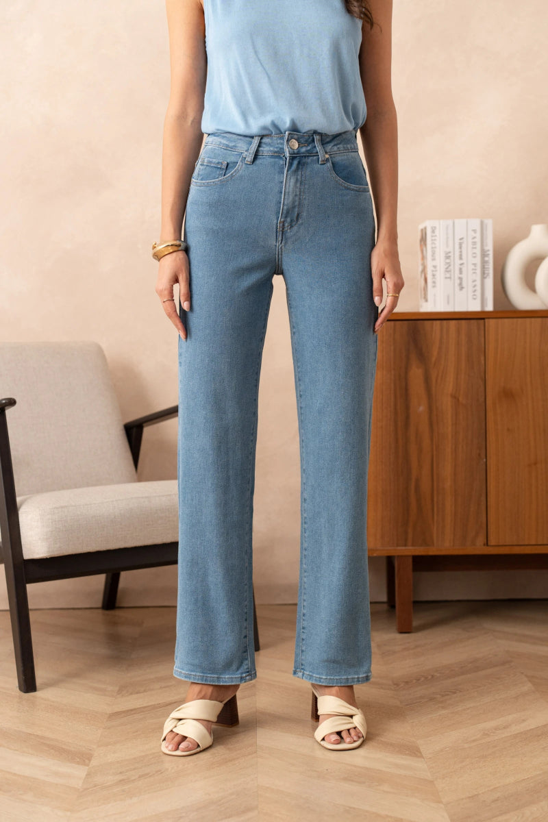 Jean large bleu clair - RIVE GAUCHE