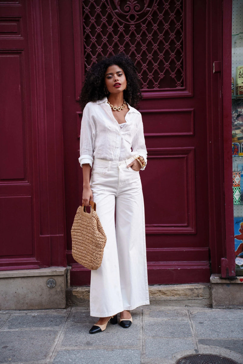 Jean Palazzo extra large blanc - RIVE GAUCHE