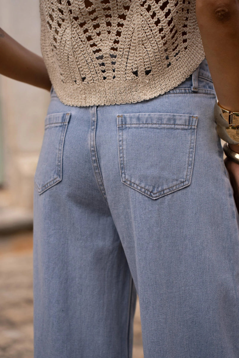 Jean Palazzo extra large bleu ciel - RIVE GAUCHE