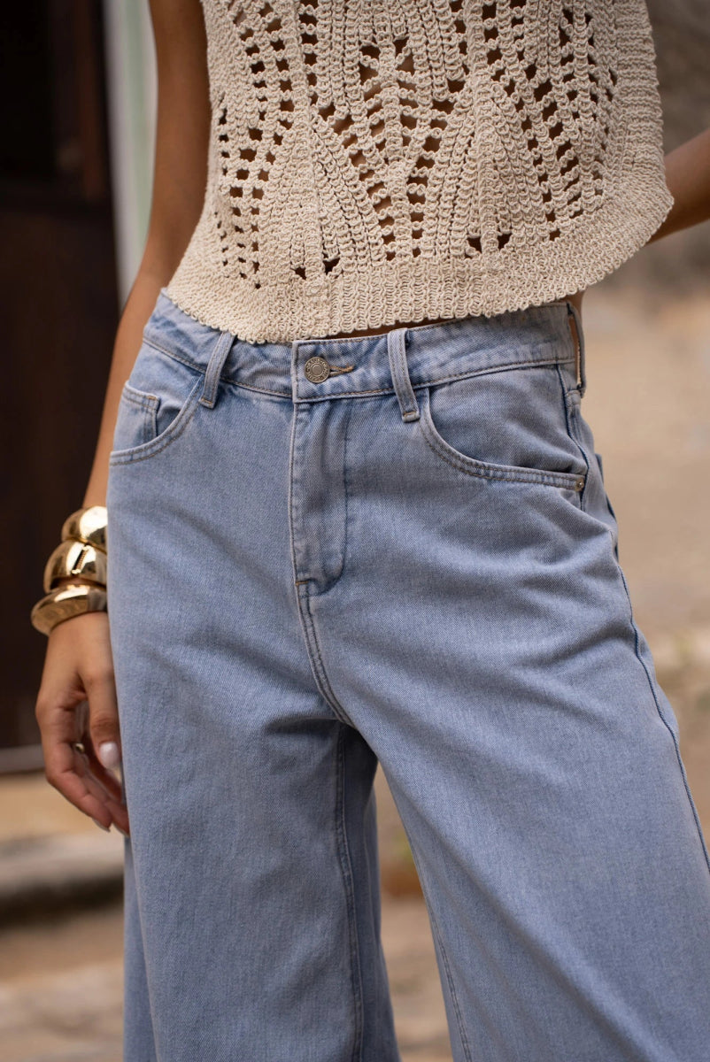 Jean Palazzo extra large bleu ciel - RIVE GAUCHE