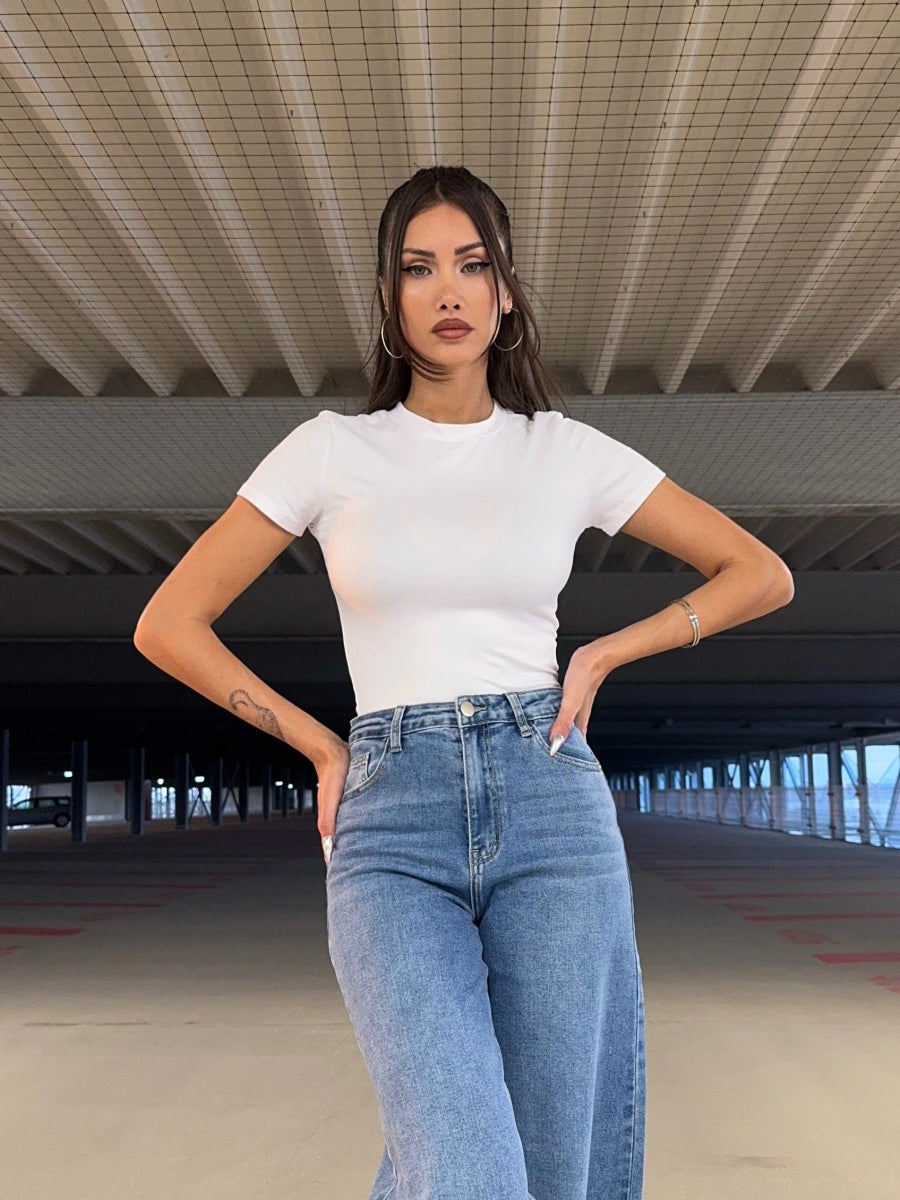 Jeans large taille haute - RIVE GAUCHE