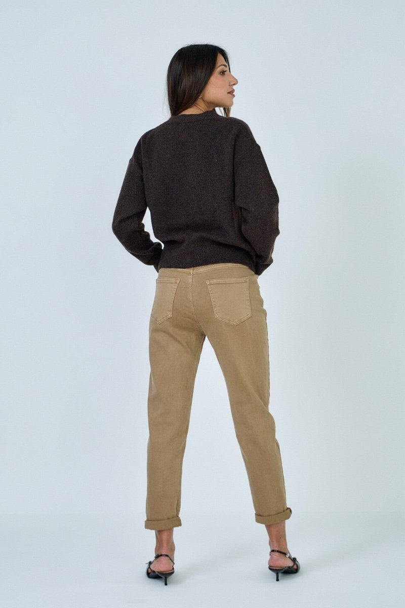 Jeans mom camel - RIVE GAUCHE