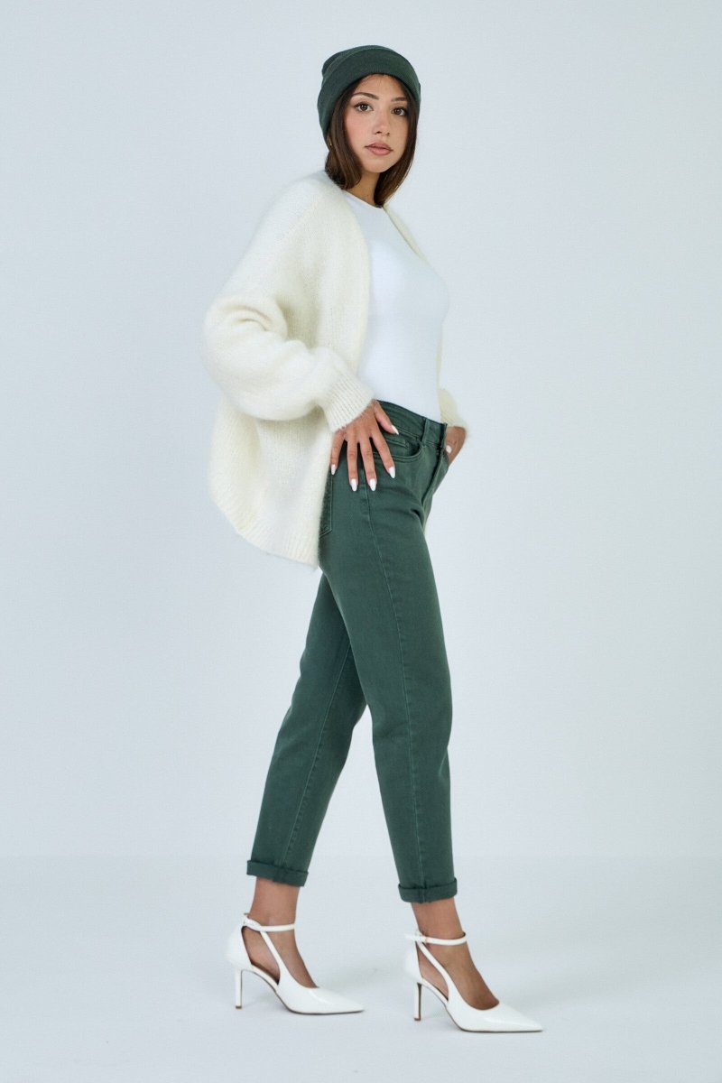 Jeans mom kaki - RIVE GAUCHE