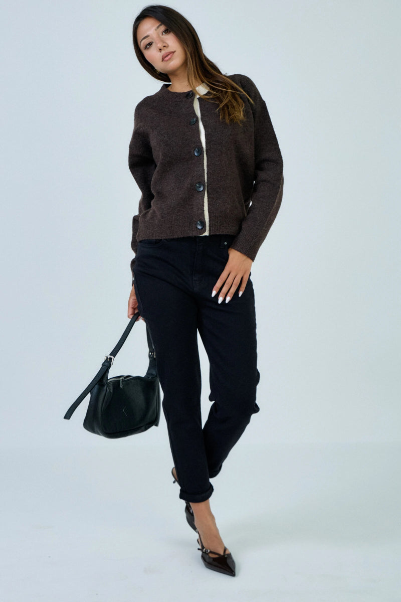 Jeans mom noir - RIVE GAUCHE