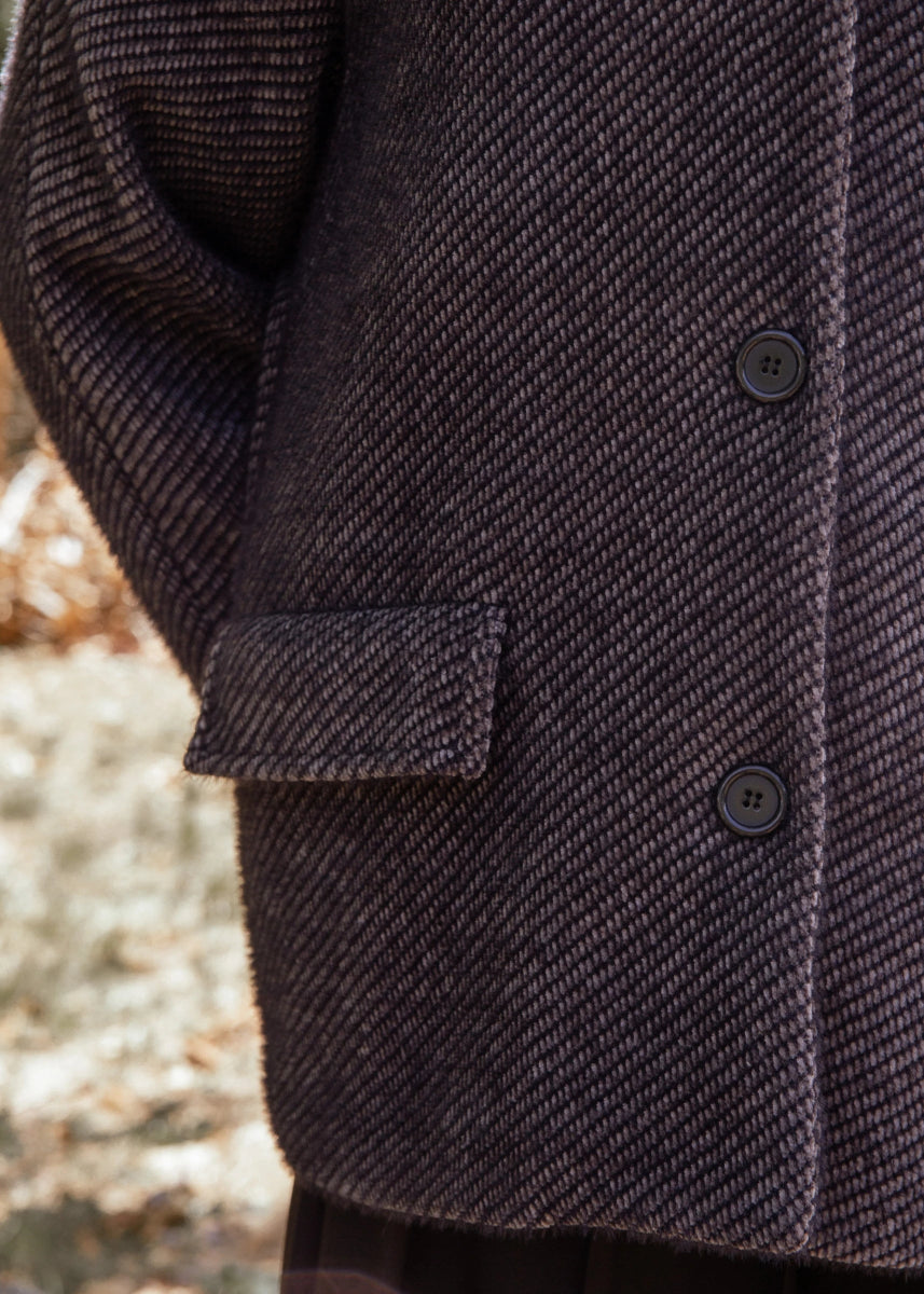 Manteau court texturé - RIVE GAUCHE