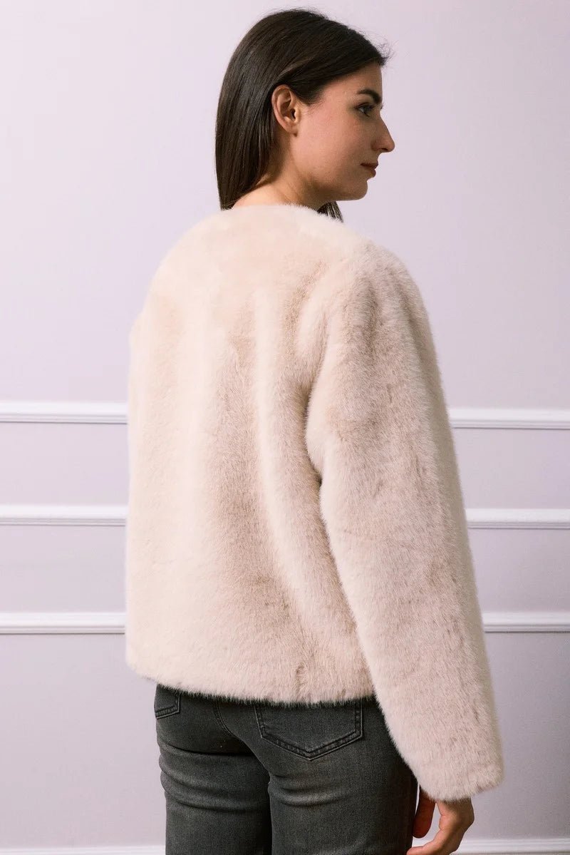 Manteau en fourrure synthétique - RIVE GAUCHE