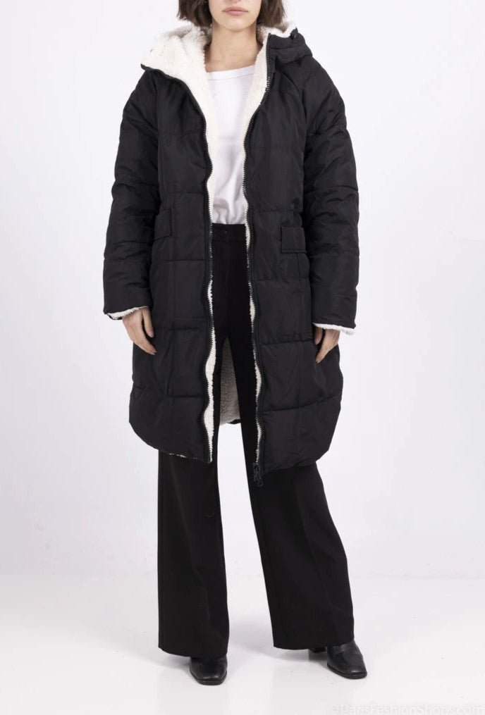 Manteau réversible en shearling - RIVE GAUCHE