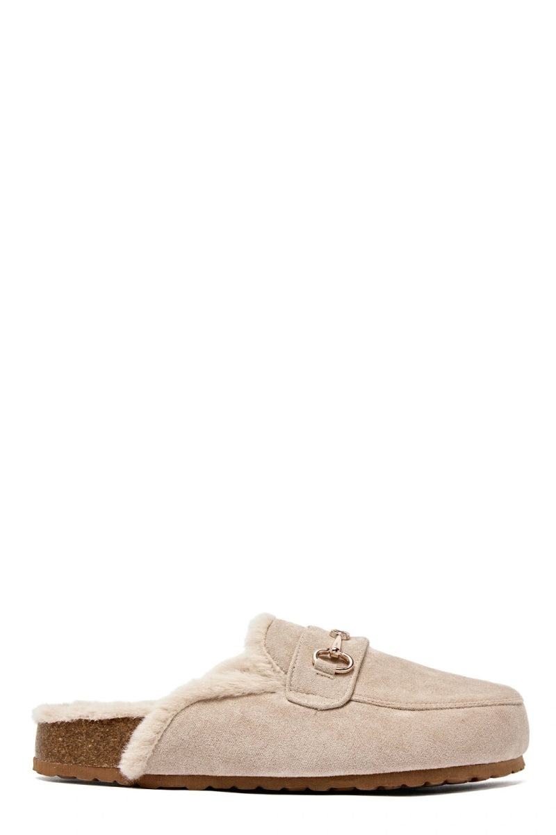 Mocassins beiges à semelle épaisse Léna - RIVE GAUCHE