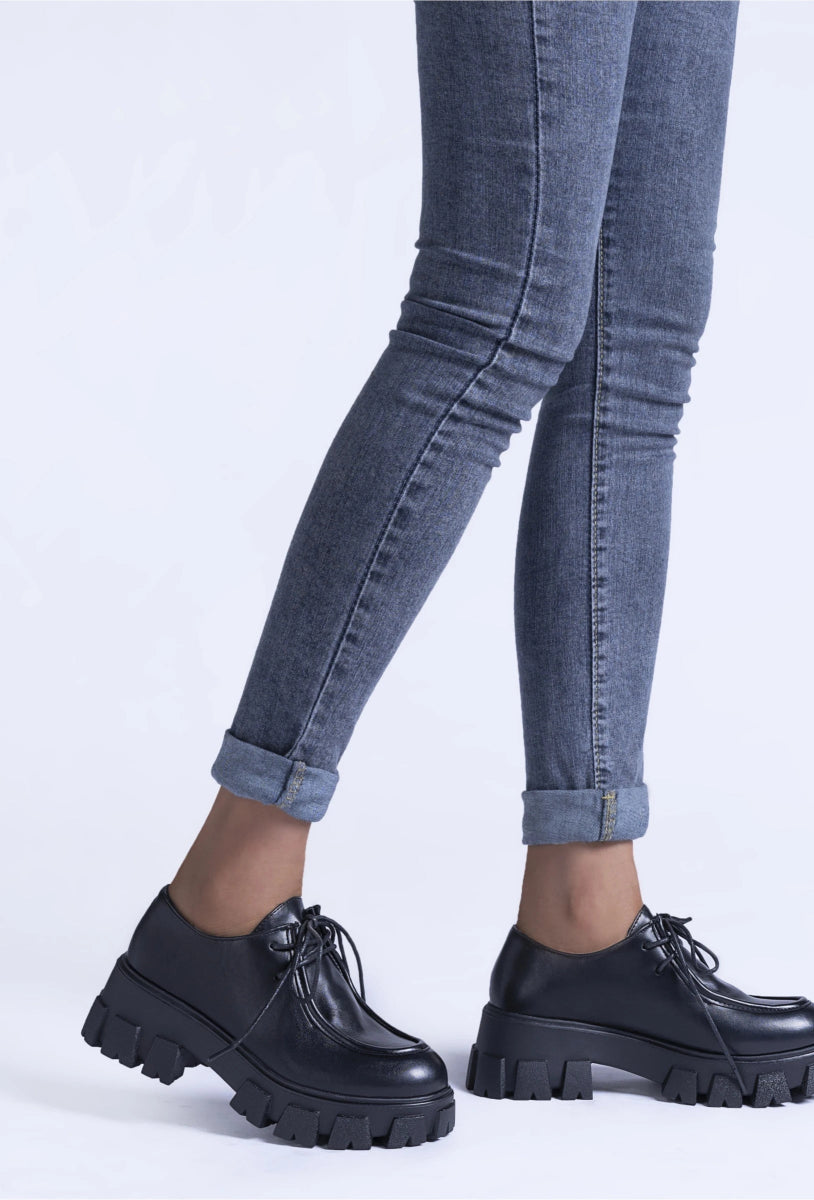 Mocassins chunky à lacets - RIVE GAUCHE