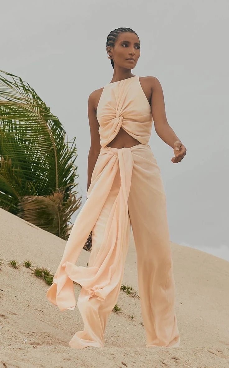 Pantalon en satin Boran - RIVE GAUCHE