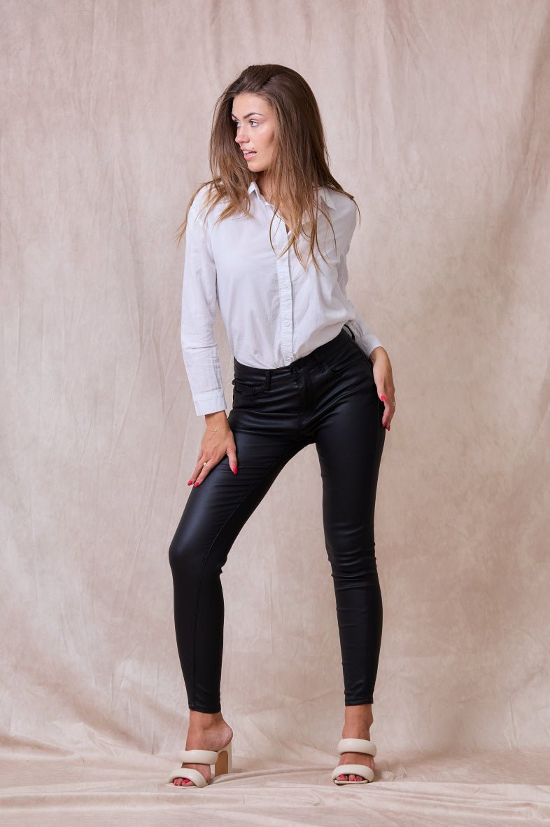 Pantalon slim push up noir - RIVE GAUCHE