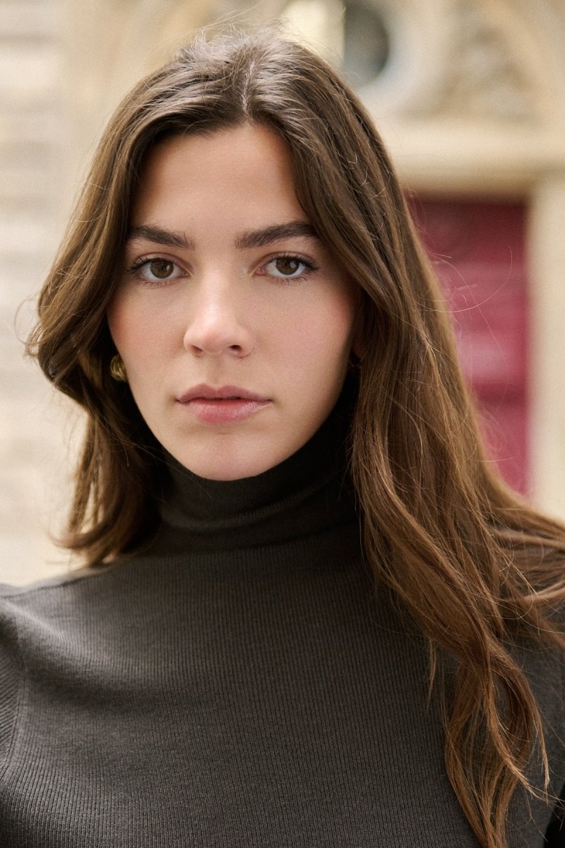 Pull col roulé en cachemire et en laine olive - RIVE GAUCHE