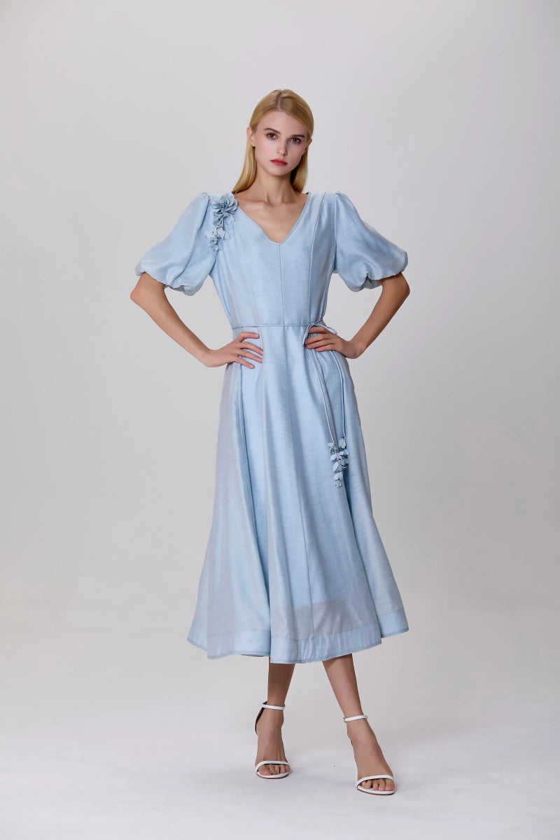 Robe de soirée en lyocell Emilie - RIVE GAUCHE