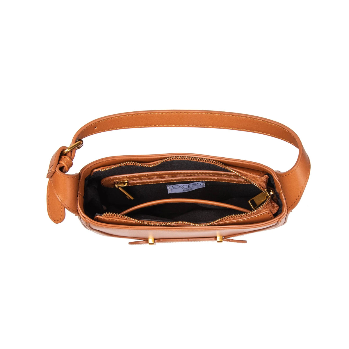 Sac à bandoulière Perle camel - RIVE GAUCHE