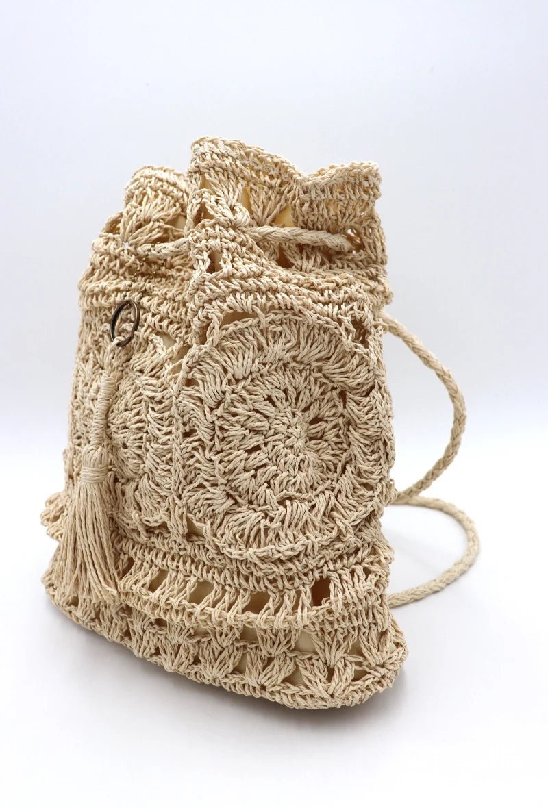 Sac à dos Donoma en macramé - RIVE GAUCHE