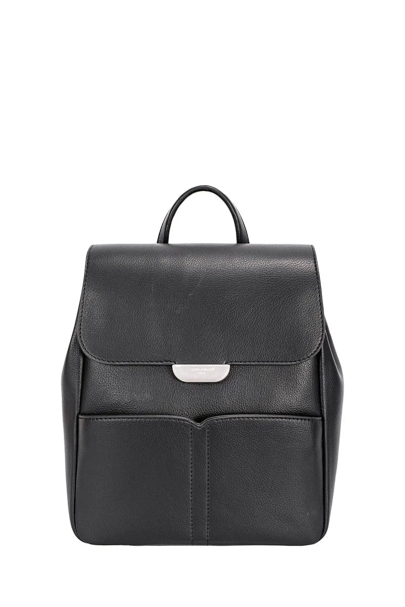 Sac à dos en cuir synthétique noir - RIVE GAUCHE