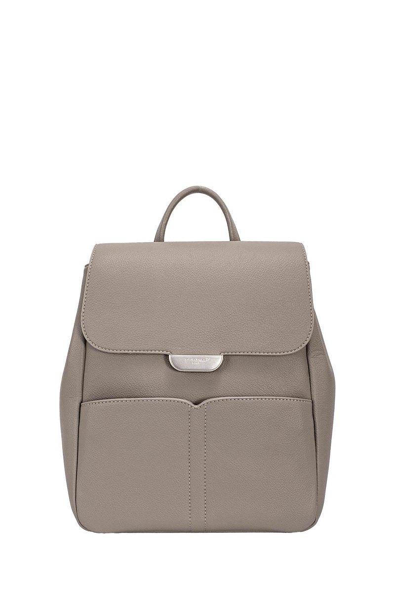 Sac à dos en cuir synthétique taupe - RIVE GAUCHE