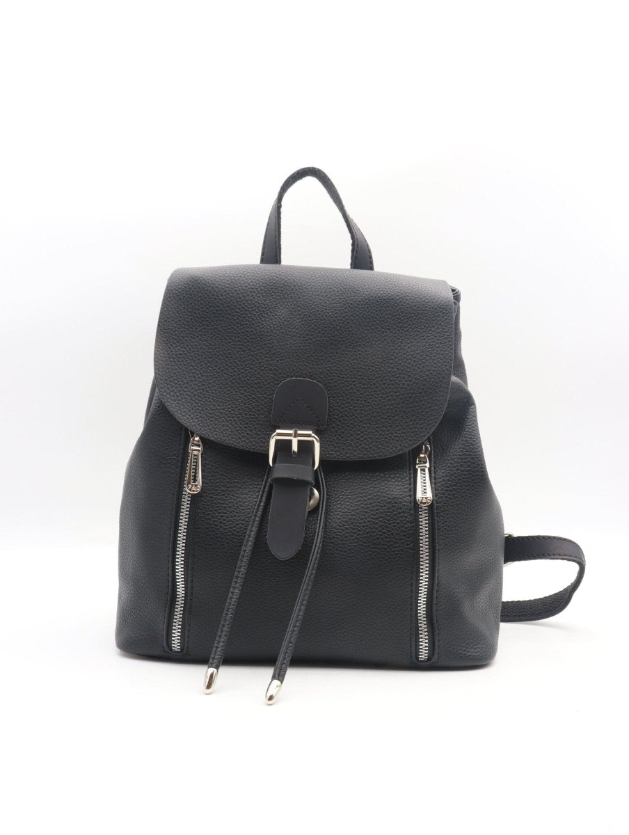 Sac à dos vintage Flora & co noir - RIVE GAUCHE