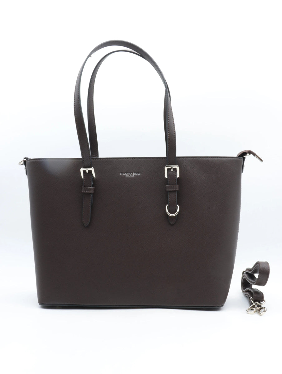 Sac à l'épaule FLORA&CO PARIS chocolat - RIVE GAUCHE