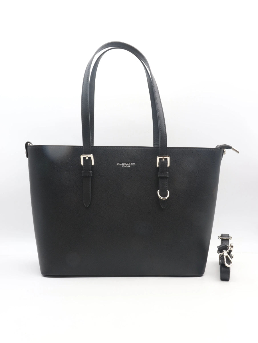 Sac à l'épaule FLORA&CO PARIS noir - RIVE GAUCHE